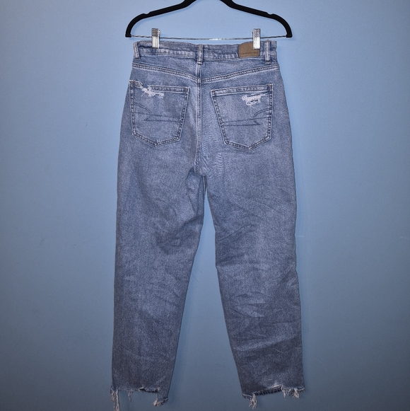 American Eagle Super High-rise Baggy Straight Jeans - Picture 3 of 4
